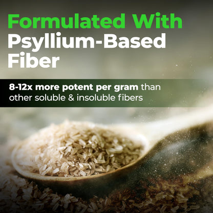 Fiberlyze Psyllium Fiber Supplement – Species Nutrition, Fruit Punch, 30 Servings