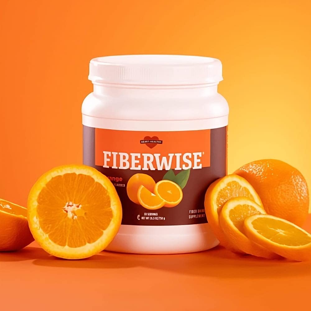 Melaleuca FiberWise Heart Healthy Fiber Supplement - 30 Servings - Orange (28.6 oz / 810 g)