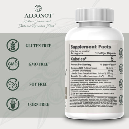 FibroProtek 1 Pack – Physician Recommended with Luteolin, Quercetin & Olive Pomace Oil