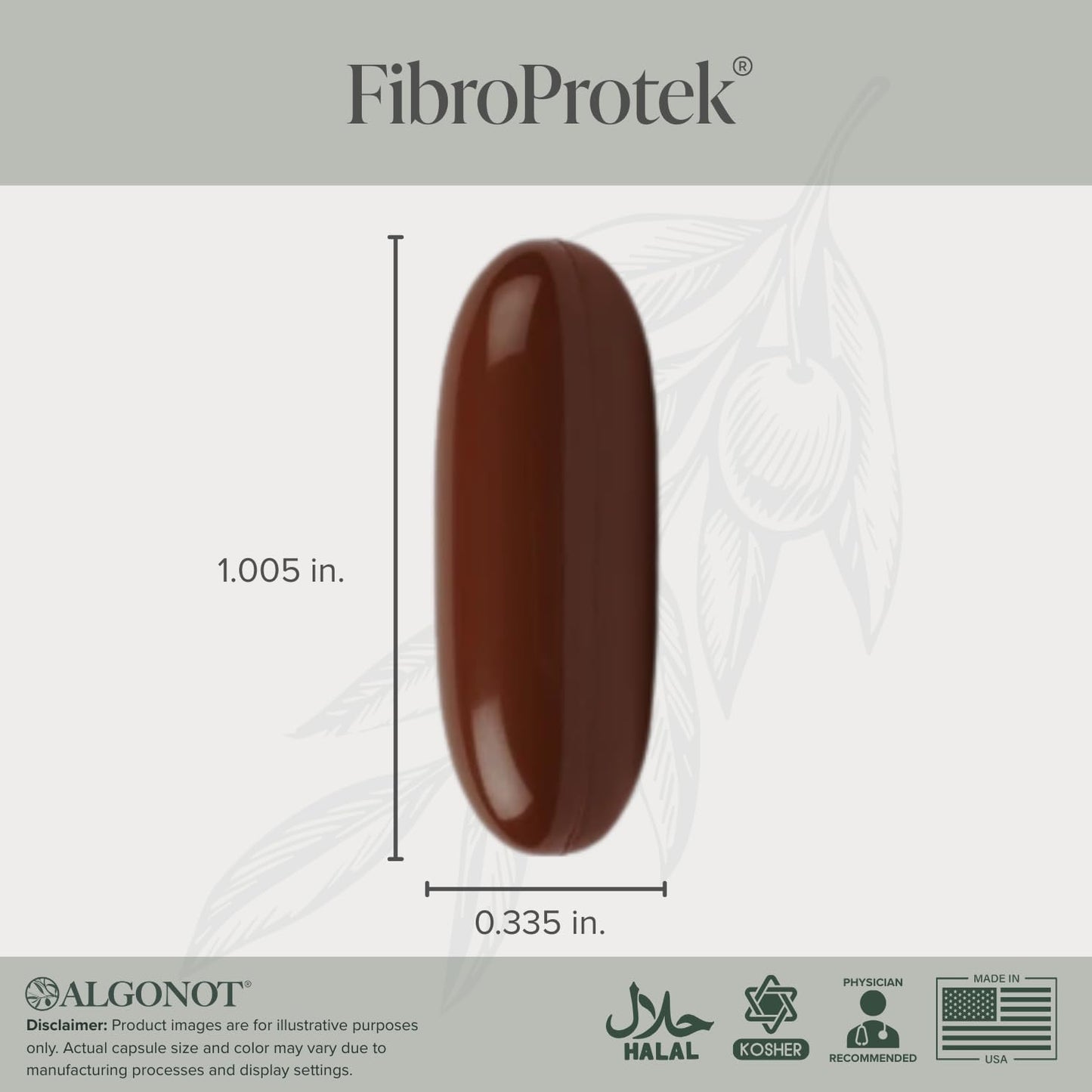 FibroProtek 1 Pack – Physician Recommended with Luteolin, Quercetin & Olive Pomace Oil