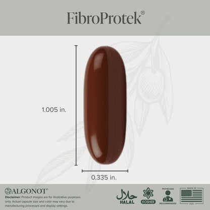 FibroProtek 1 Pack – Physician Recommended with Luteolin, Quercetin & Olive Pomace Oil