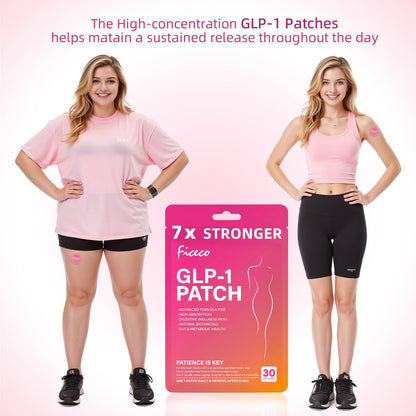 Ficeco GLP1 Patches 60 Count | Easy Daily Wellness Patch System
