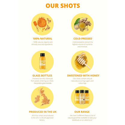 Ginger + Marine Collagen 3,000mg, 12 x 60ml