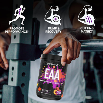 FINAFLEX EAA, Psycho Peach – 14.2 oz | Promotes Performance, Energy & Cuts