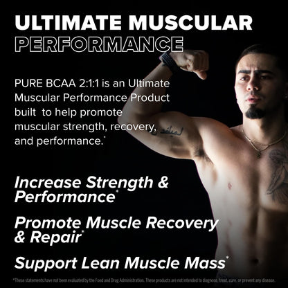 FINAFLEX Pure BCAA 2:1:1 Watermelon 9.7 oz | Strength, Recovery & Performance