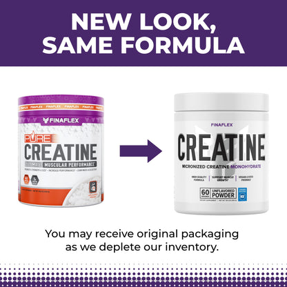FINAFLEX Pure Creatine Unflavored - 10.6 oz (60 Servings) | NSF Certified