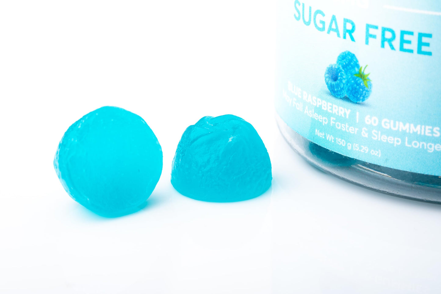 FIOR Melatonin Gummies - Sugar Free Blue Raspberry (120)