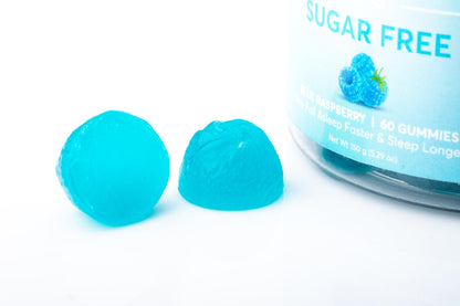 FIOR Melatonin Gummies - Sugar Free Blue Raspberry (120)