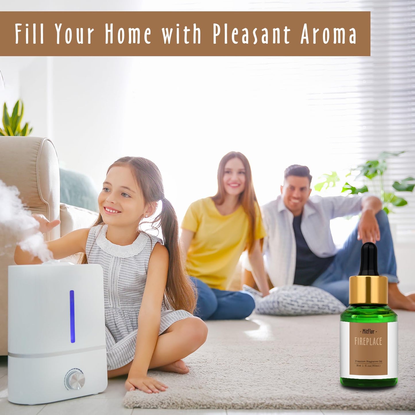 Fireplace Fragrance Oils – MitFlor 30ml for Diffuser, Candle & Soap