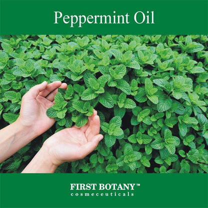 First Botany, 100% Pure Peppermint Oil - Premium Peppermint Essential Oil for Aromatherapy, Massage, Topical & Household Uses - 1 fl oz
