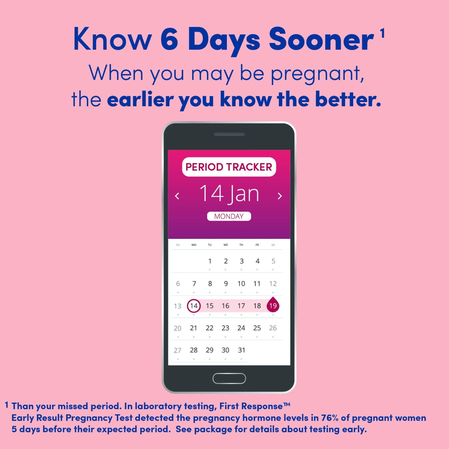 First Response Early Result Pregnancy Test – Pack of 2 (6 Days Early)