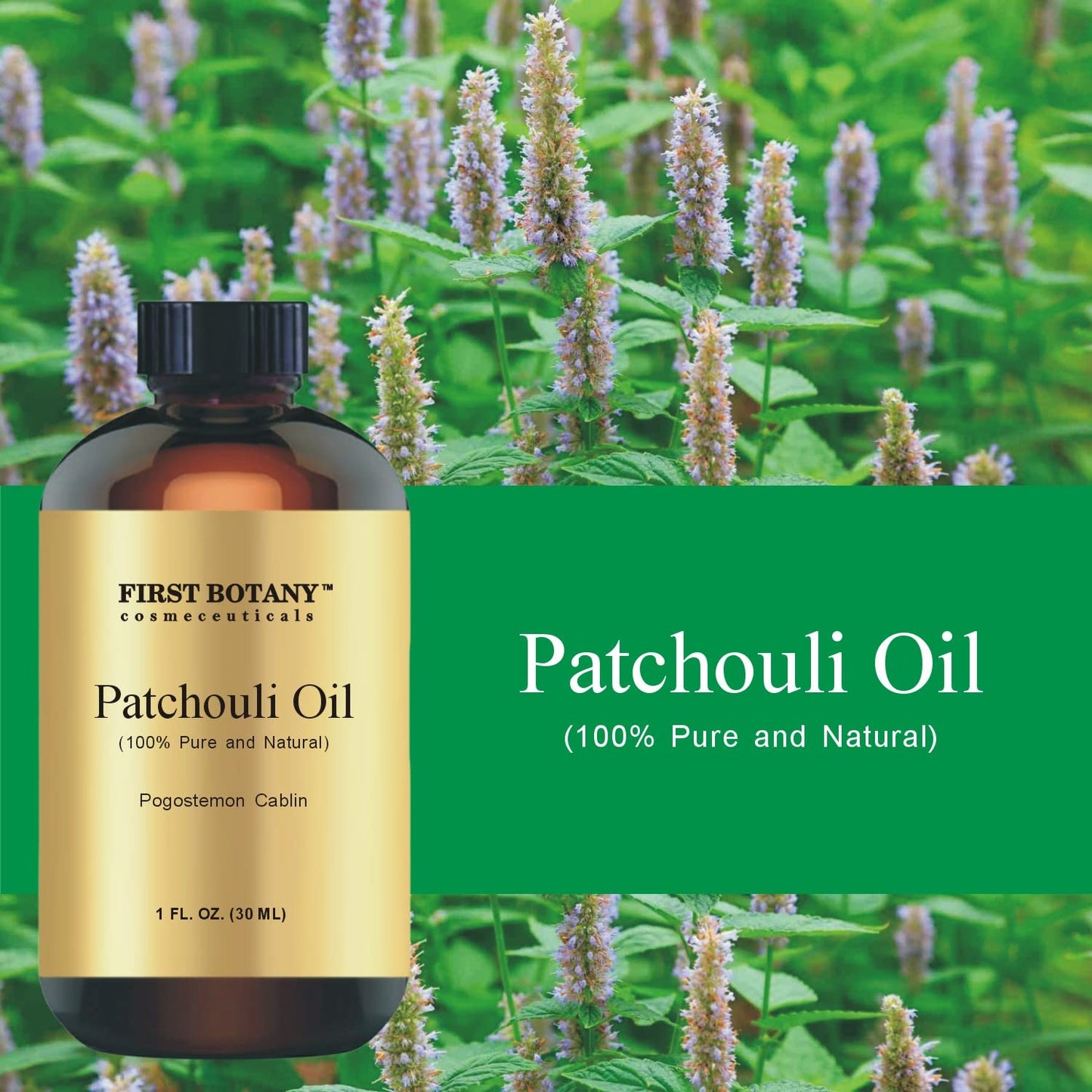 First Botany 100% Pure Patchouli Essential Oil – 1 fl oz