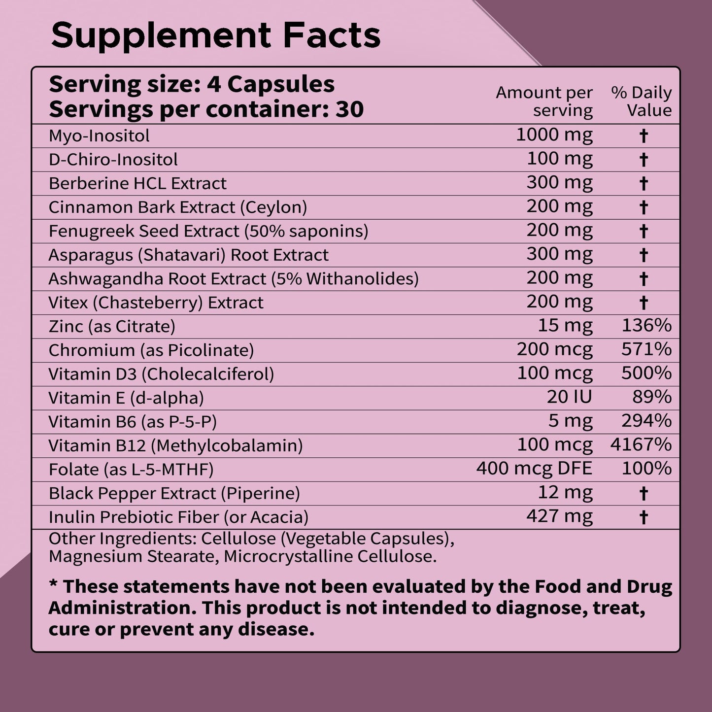 FIRSTORGANIC OvaHarmony Balance+ | 2960mg - 17-in-1 | Herbal PCOD/PCOS & Menstural Cycle Support | Feminine Everyday Wellness Formula | Third-Party Tested, Vegan, Non-GMO, Gluten Free | 120 Capsules