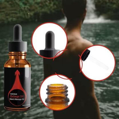 FirstSun Enlarge and Thickening Oil – Men’s Energy Massage Essential Oil (2 Packs)