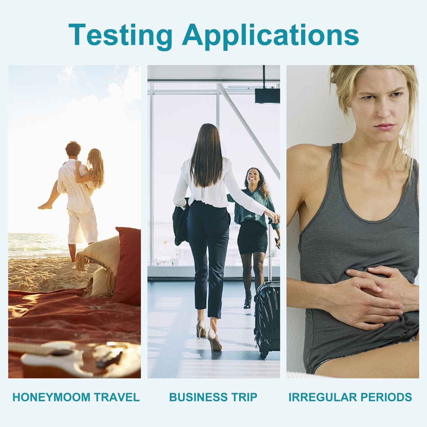 FIRSTVIEW Ovulation Test Strips - 15 Strips, Results Within 5 Minutes, Clear Display, Easy to use