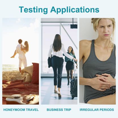 FIRSTVIEW Ovulation Test Strips - 15 Strips, Results Within 5 Minutes, Clear Display, Easy to use