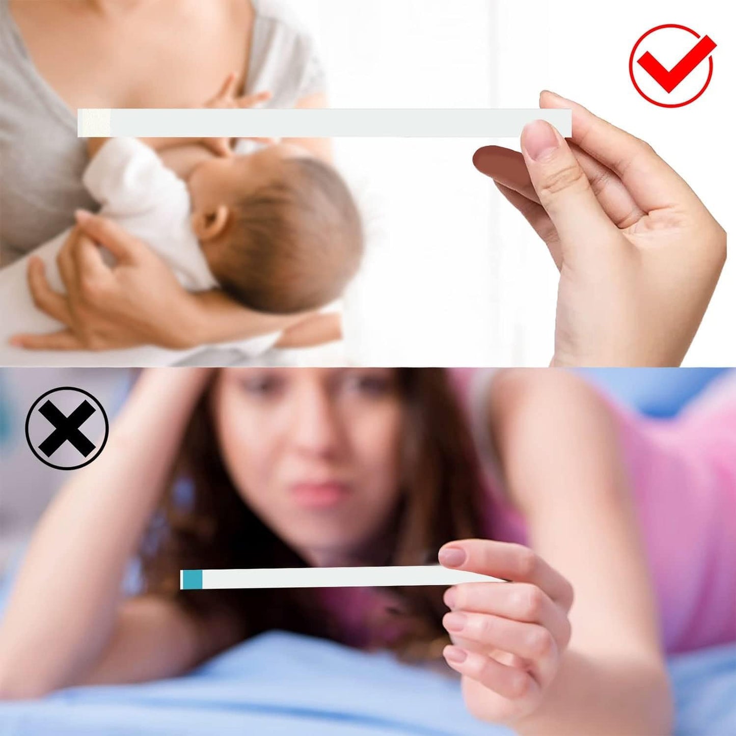 FIRSTVIEW Breastmilk Alcohol Test Strips – Detect Alcohol in 2 Minutes, 0.02% Sensitivity, 40 Strips