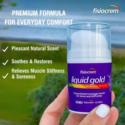 Fisiocrem Liquid Gold – Concentrated Massage Serum (50 ml)