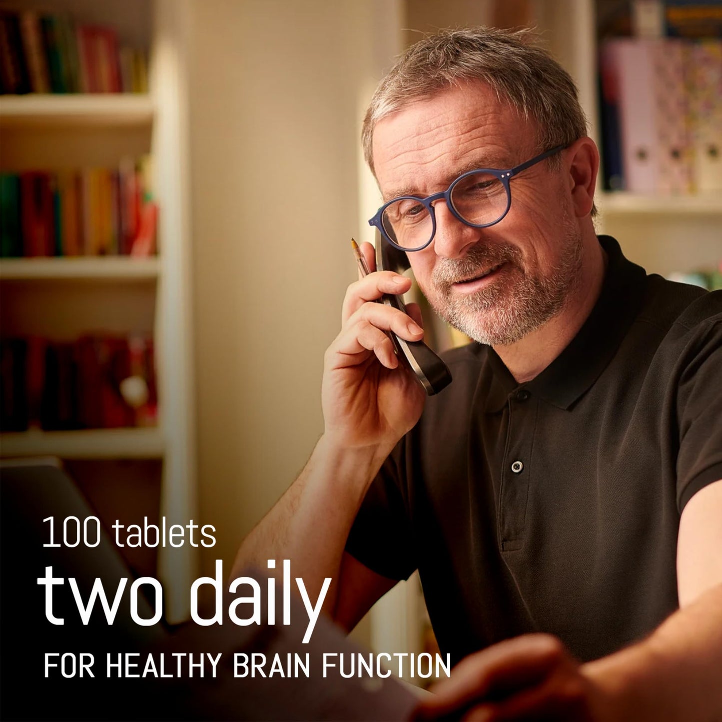 FITINA Brain Supplement – Memory & Focus Tablets with Ginkgo Biloba & Phosphatidylserine