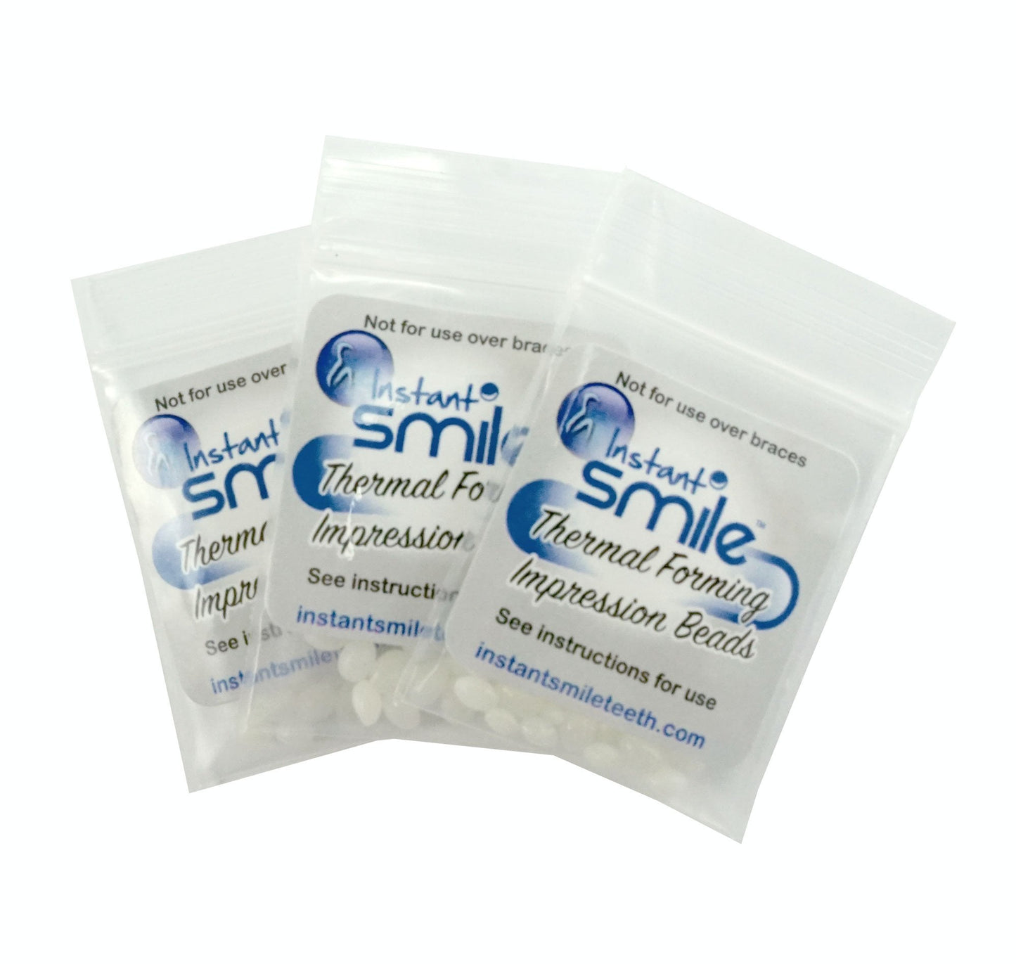 Fitting Beads - 3-Pack for Billy Bob Teeth & Instant Smile