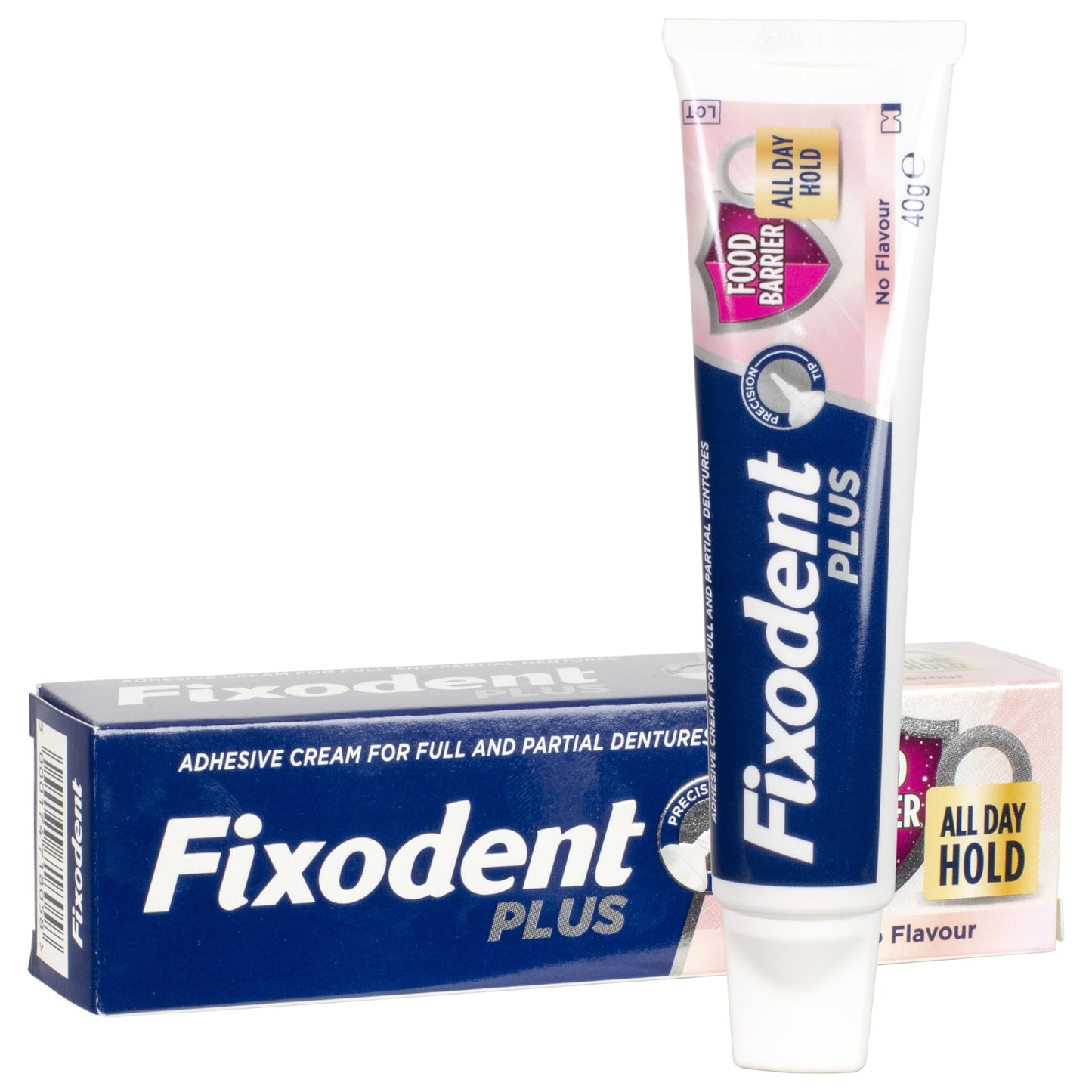 Fixodent Denture Adhesive Cream - Food Seal | Waterproof, Hypoallergenic