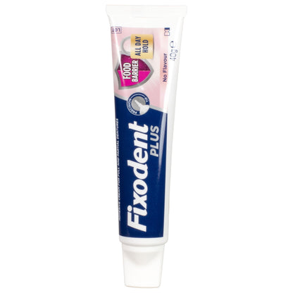 Fixodent Denture Adhesive Cream - Food Seal | Waterproof, Hypoallergenic