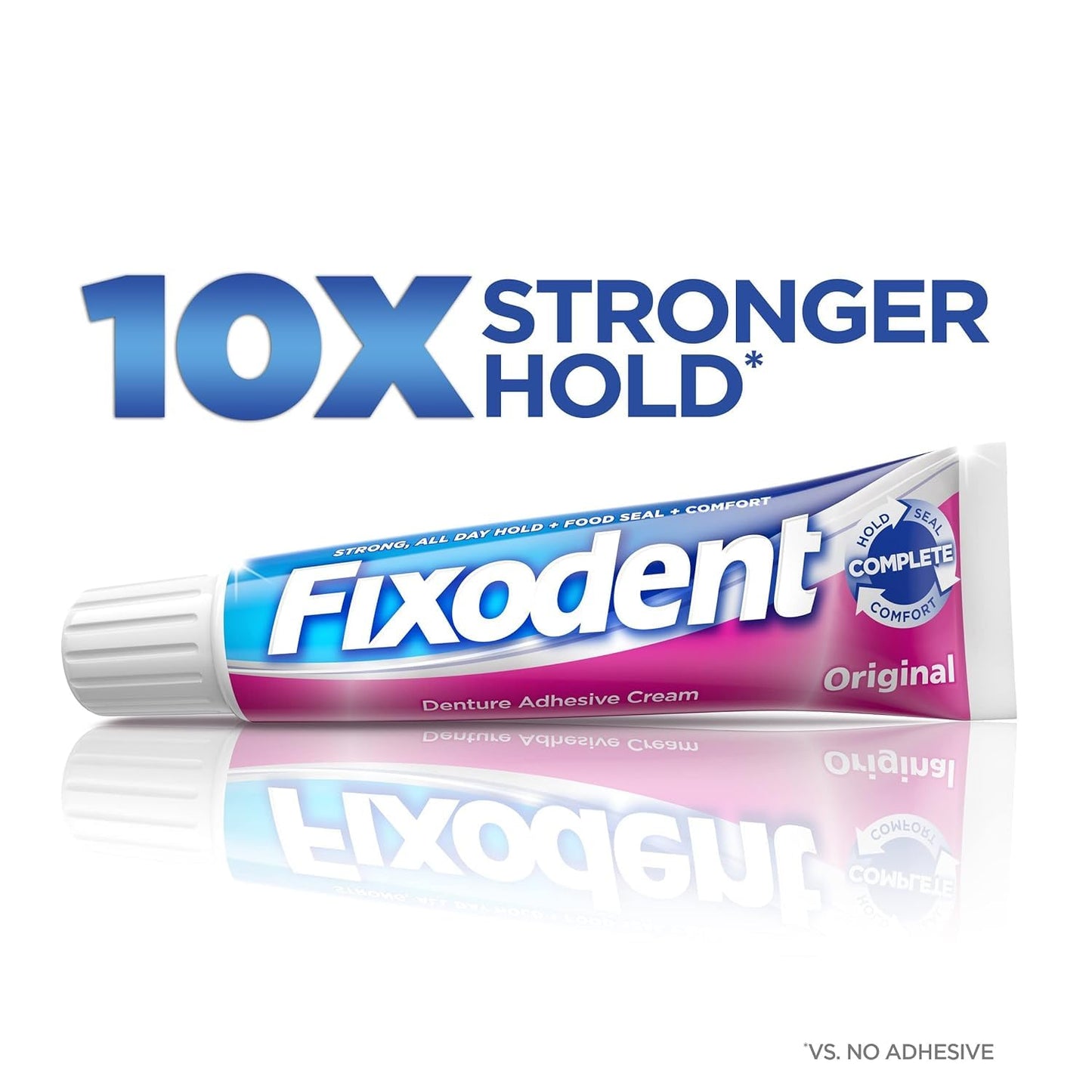 Fixodent Denture Adhesive Cream Original 0.75 oz – Pack of 12 | Secure Hold