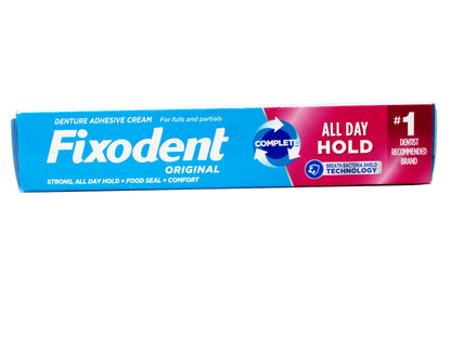 Fixodent Original Denture Adhesive Cream 2.4 oz - 4 Pack | Mint