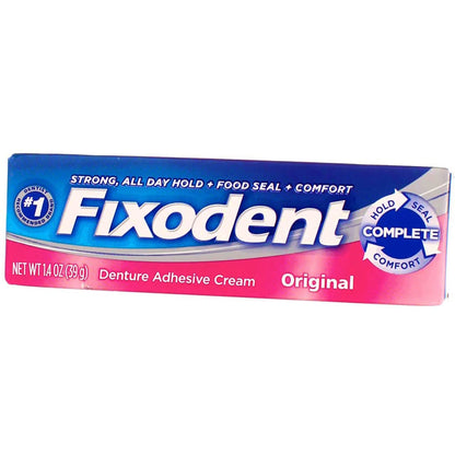 Fixodent Original Denture Adhesive Cream 1.40 oz – Pack of 2