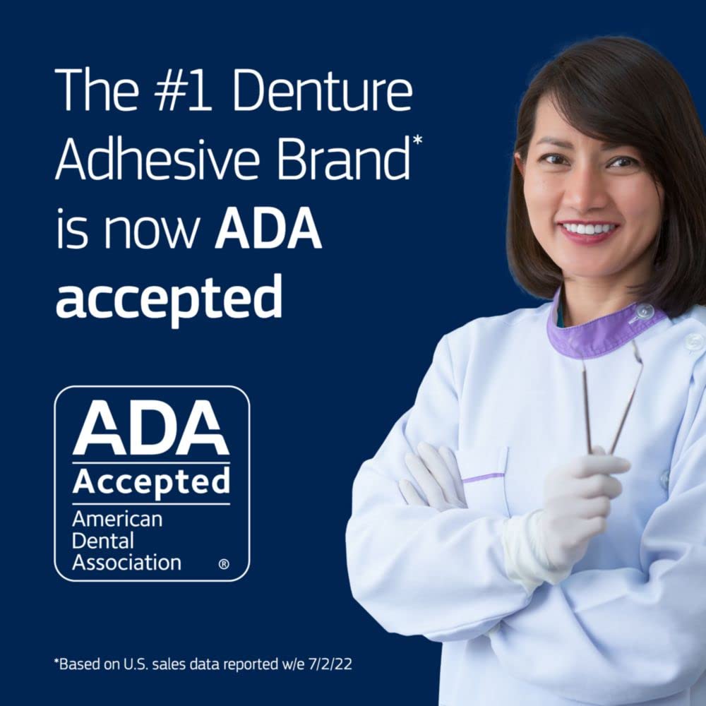 Fixodent Professional Ultimate Denture Adhesive Cream – 1.8 oz, 4 Pack (Full & Partial Dentures)