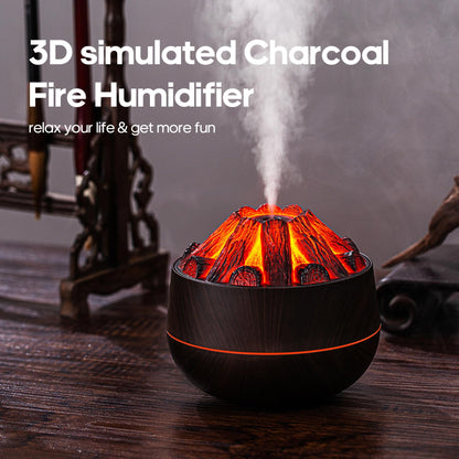 Flame Essential Diffuser 300ml – Ultra-Quiet Aromatherapy