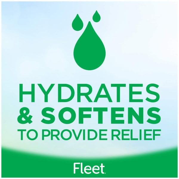 Fleet Saline Laxative Enema 7.8 oz – Pack of 12 | Extra Relief, 70% More Volume, Multicolor