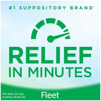 Fleet Liquid Glycerin Suppositories, 4 Count (Pack of 10)