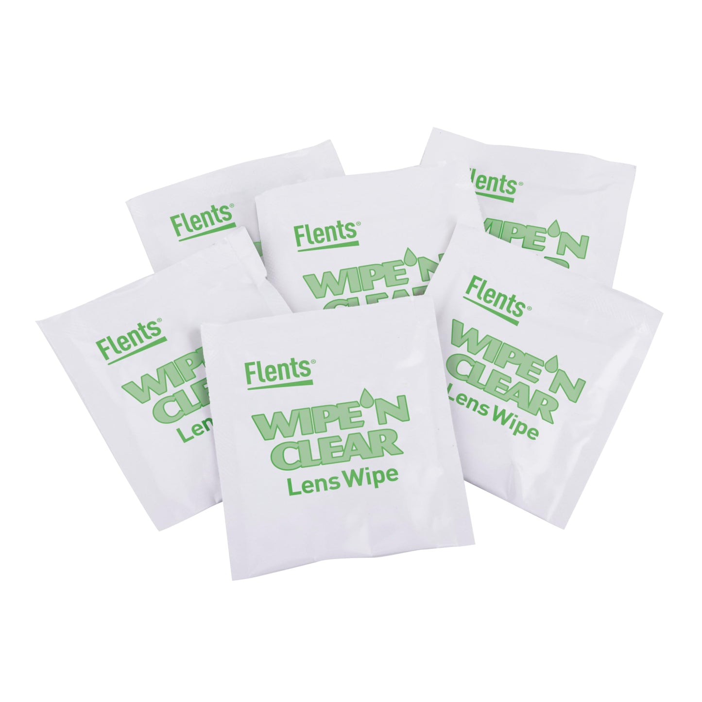 Flents Lens Wipes – 150 Count, Pre-Moistened, Streak-Free, Made in USA