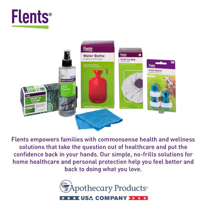 Flents Wipe ’N Clear Biodegradable Lens Wipes – 225 Count | Quick-Dry, Anti-Streak Cleaning for Glasses & Screens
