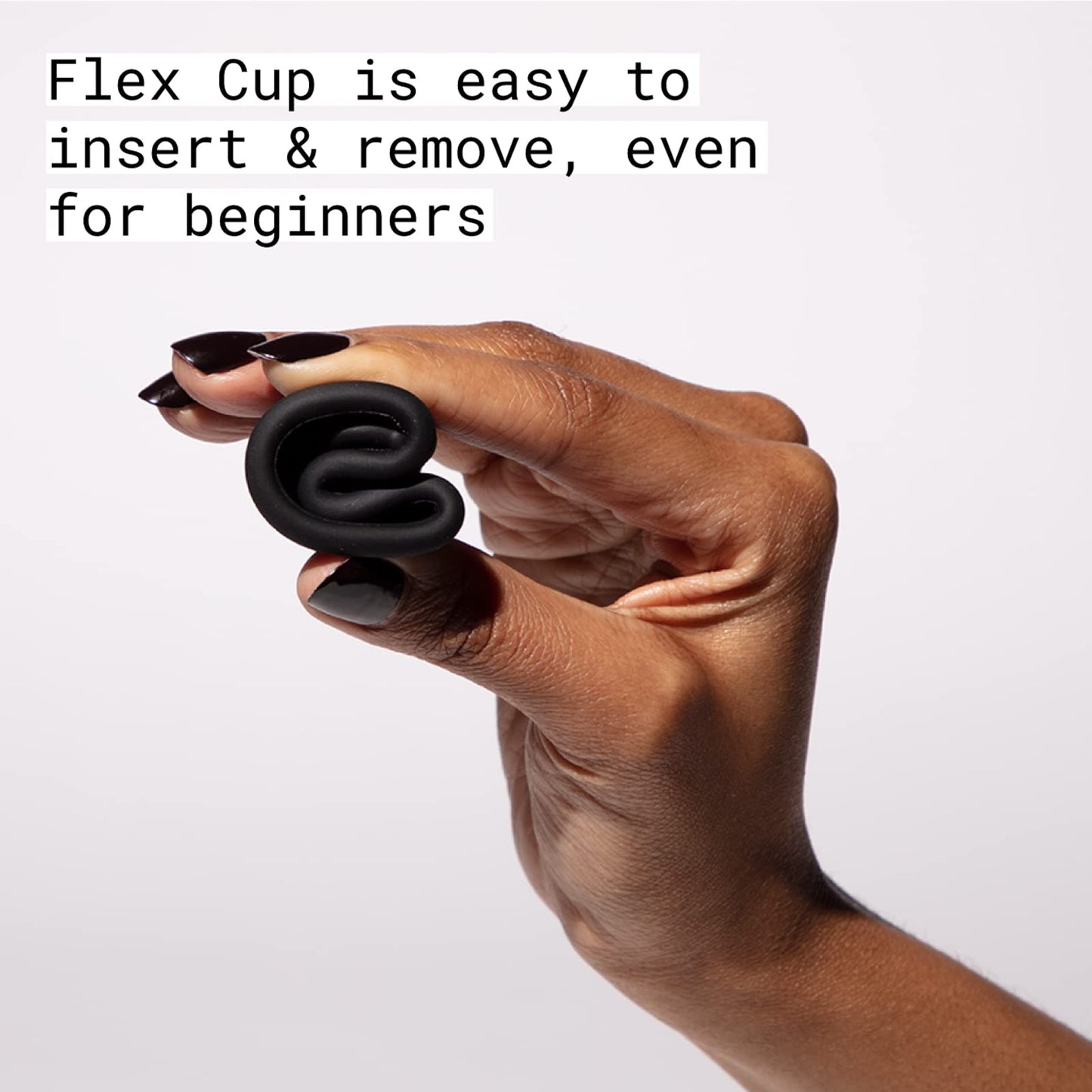 Flex Cup Starter Kit Slim Fit Size 01 | Reusable Menstrual Cup + 2 Discs | Pull-Tab Removal | HSA Eligible