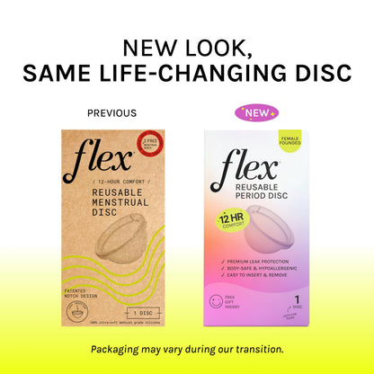 FLEX Reusable Disc Starter Bundle | All-Cycle Protection, Wash & Wipes