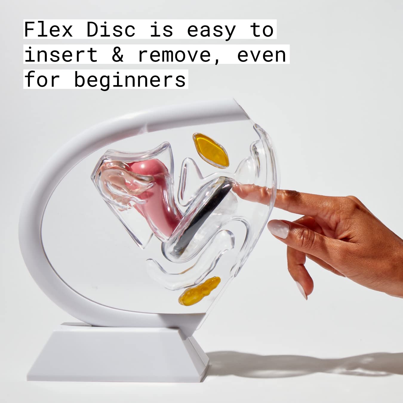 FLEX Menstrual Discs – 12 Count, Canada-Made, Beginner-Friendly Tampon Alternative, 12-Hour Protection