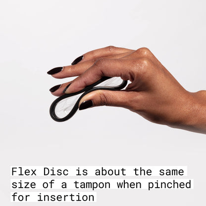 FLEX Menstrual Discs – 12 Count, Canada-Made, Beginner-Friendly Tampon Alternative, 12-Hour Protection