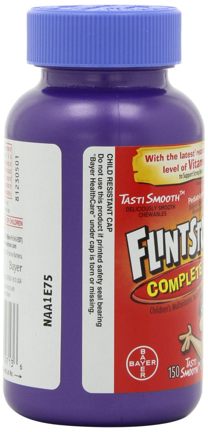 Flintstones Chewable Kids Multivitamins – 300ct Pack of 2 (Iron, Calcium, Vitamins C & D)