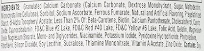 Flintstones Chewable Kids Multivitamins – 300ct Pack of 2 (Iron, Calcium, Vitamins C & D)