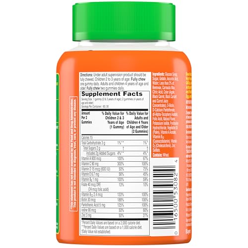 Flintstones Children's Multivitamin Gummies with Immunity Support – 60 Count