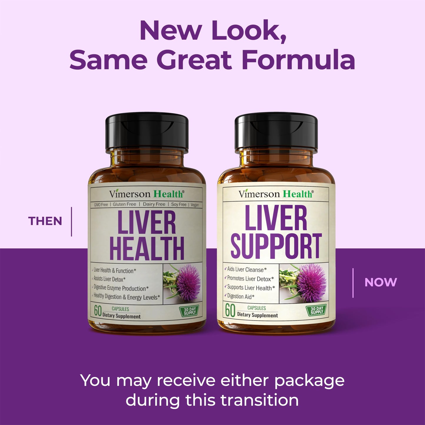 Vegan Liver Cleanse Detox & Repair – Milk Thistle & Dandelion Root (60 Capsules)
