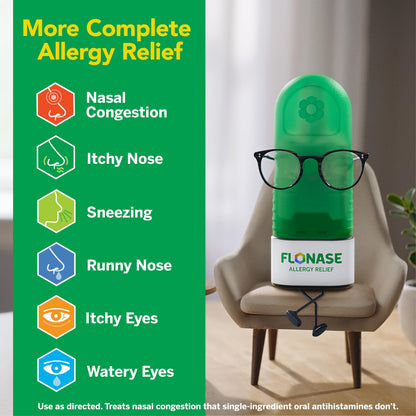 Flonase Allergy Relief Nasal Spray — 24 Hour Non-Drowsy, 72 Sprays