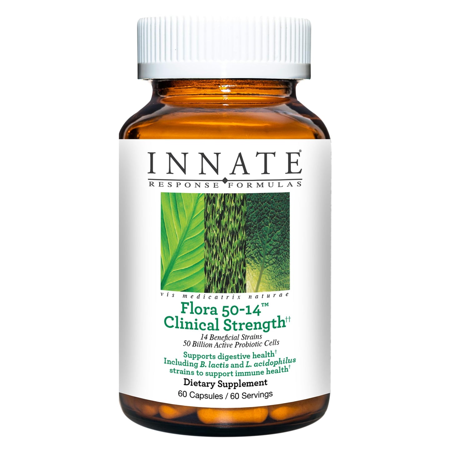 Flora 50-14 Clinical Probiotic | 50B CFU, 14 Strains - Innate Response