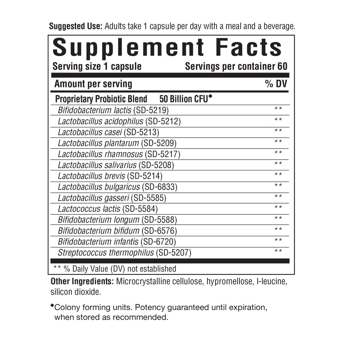 Flora 50-14 Clinical Probiotic | 50B CFU, 14 Strains - Innate Response