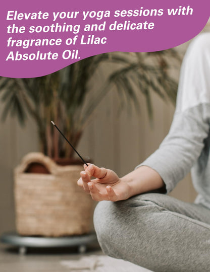 Lilac Absolute Oil | 100% Pure Syringa Vulgaris (Therapeutic Grade) | Flora Aromatics