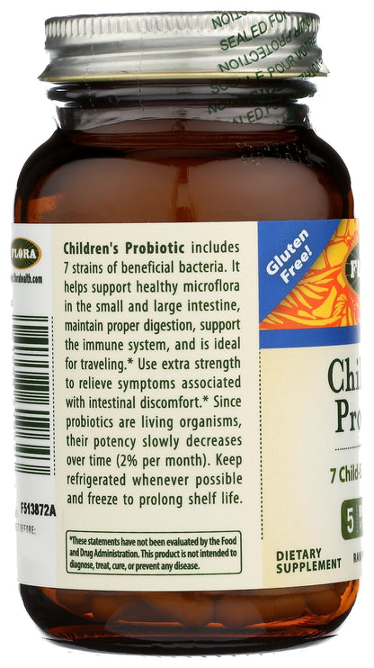 Flora Udo's Choice Children's Probiotic - 7 Strains, 5B CFU, Ages 5-15, 60 Capsules