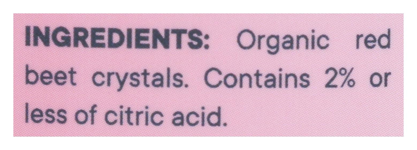 Flora Organic Red Beet Crystals – Energizing Beet Superfood, Nitric Oxide Booster, Vegan (7 oz)