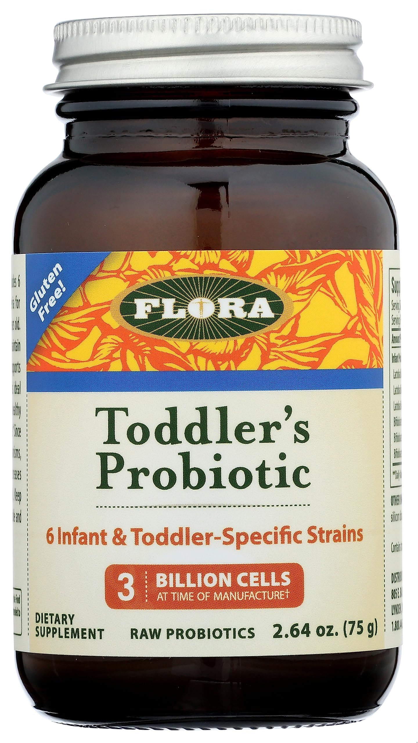 Flora Toddler Probiotic Powder for Ages 1–3 | Digestive Health